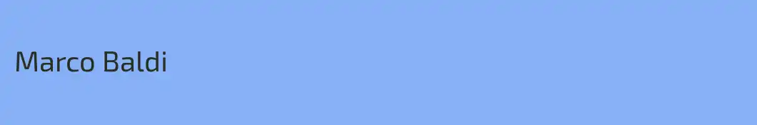 Marco Baldi